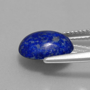 3.12カラットの天然ロイヤルブルーラピスラズリ（10.8×8.8 mm・オーバルカット）