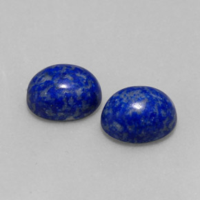 カラットの天然ロイヤルブルーラピスラズリ（9.9×8 mm・オーバルカット）