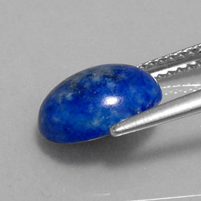 3.04カラットの天然ロイヤルブルーラピスラズリ（10.4×8.7 mm・オーバルカット）
