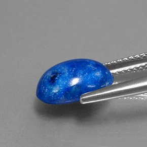 3.62カラットの天然ロイヤルブルーラピスラズリ（10.9×8.5 mm・オーバルカット）