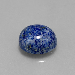 3.08カラットの天然ロイヤルブルーラピスラズリ（9.5×8.1 mm・オーバルカット）