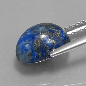 3.52カラットの天然ロイヤルブルーラピスラズリ（10.1×7 mm・オーバルカット）