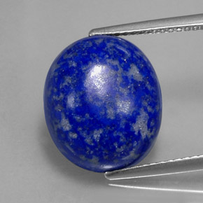 8.81カラットの天然ロイヤルブルーラピスラズリ（14.1×12.1 mm・オーバルカット）