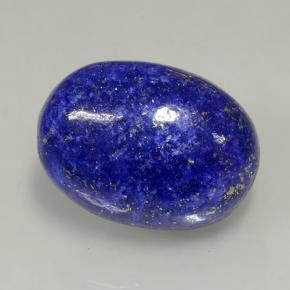 11.90カラットの天然ダークブルーラピスラズリ（16.8×12.2 mm・オーバルカット）