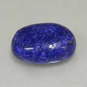 11.90カラットの天然ダークブルーラピスラズリ（16.8×12.2 mm・オーバルカット）