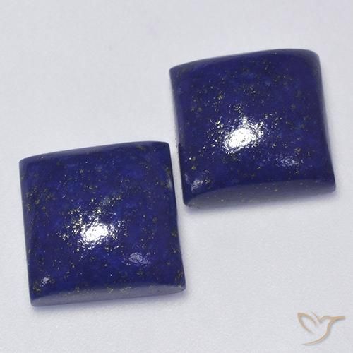 Shop natural 13.42ct とても濃い青 ラピスラズリ gems, 四角形, from アフガニスタン at GemSelect. In stock, global shipping!