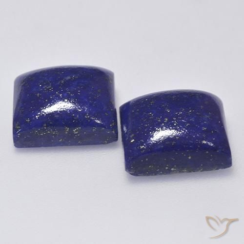 Shop natural 13.42ct とても濃い青 ラピスラズリ gems, 四角形, from アフガニスタン at GemSelect. In stock, global shipping!