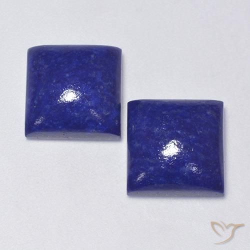 Shop natural 14.15ct とても濃い青 ラピスラズリ gems, 四角形, from アフガニスタン at GemSelect. In stock, global shipping!