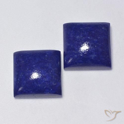 Shop natural 14.15ct とても濃い青 ラピスラズリ gems, 四角形, from アフガニスタン at GemSelect. In stock, global shipping!
