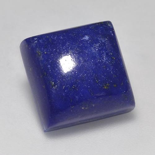 9.40カラットの天然ネイビーブルーラピスラズリ（11.2×11.1 mm・四角）