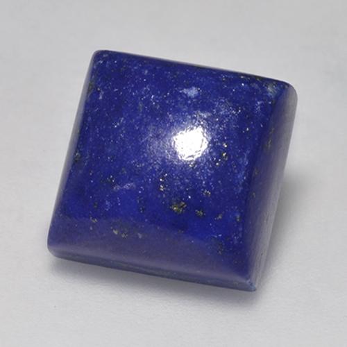 9.40カラットの天然ネイビーブルーラピスラズリ（11.2×11.1 mm・四角）