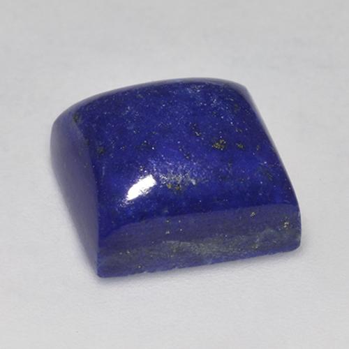 9.40カラットの天然ネイビーブルーラピスラズリ（11.2×11.1 mm・四角）