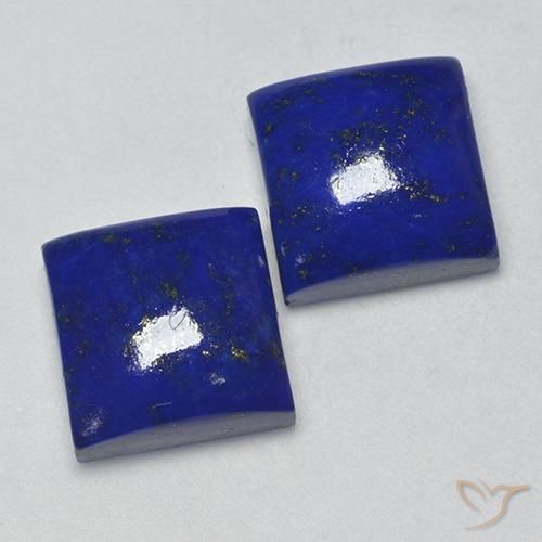 Shop natural 16.38ct エレクトリックブルー ラピスラズリ gems, 四角形, from アフガニスタン at GemSelect. In stock, global shipping!