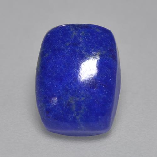 1.32カラットの天然明るいブルーラピスラズリ（8×6 mm・クッションカット）