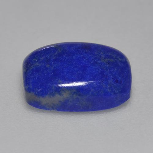 1.32カラットの天然明るいブルーラピスラズリ（8×6 mm・クッションカット）