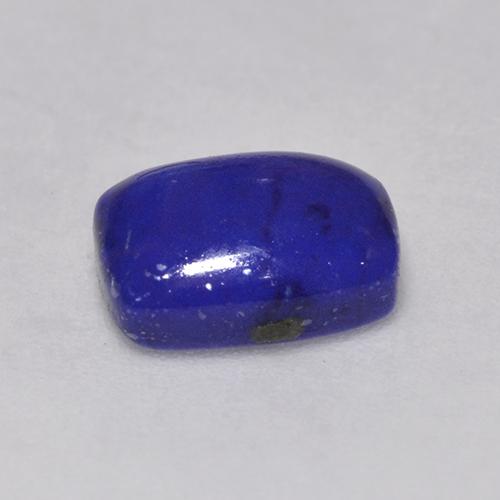 1.47カラットの天然濃いネイビーブルーラピスラズリ（8.2×6.1 mm・クッションカット）