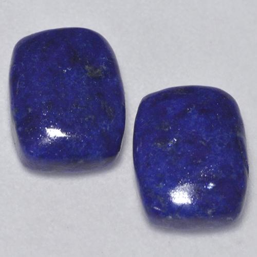 2.59カラットの天然ダークブルーラピスラズリ（8.2×6.2 mm・クッションカット）