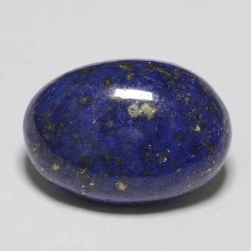 11.63カラットの天然とても濃い青ラピスラズリ（17.3×12.1 mm・オーバルカット）