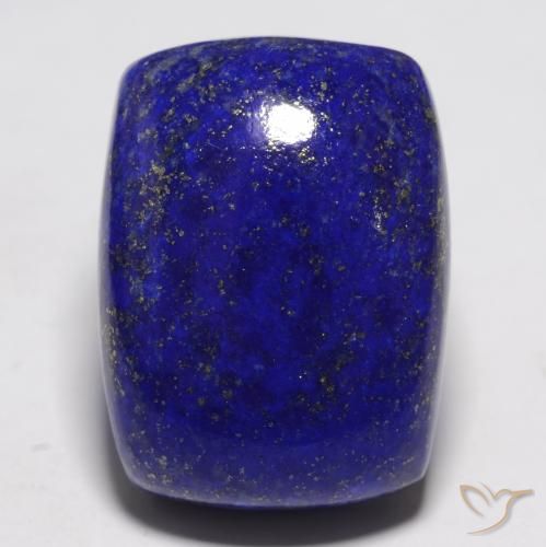 27.22カラットのクッションラピスラズリ、20.2 x 15.1mm アフガニスタン産, Photo A