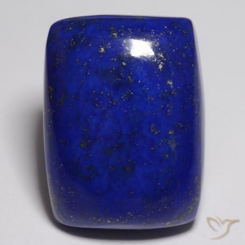 22.68ct 天然 濃いネイビーブルー ラピスラズリ, クッション, オペーク