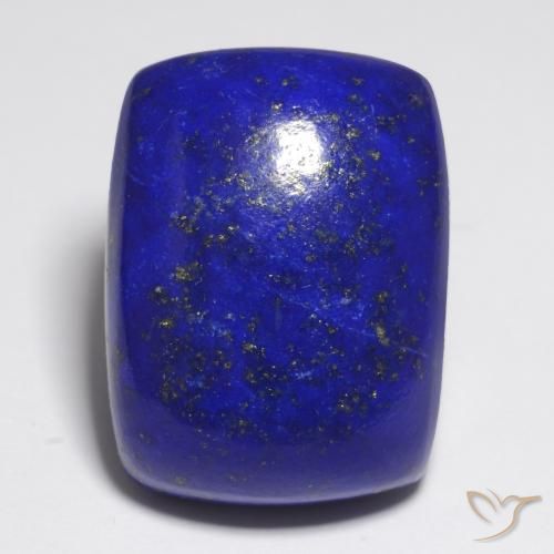 23.33ct 天然 濃いネイビーブルー ラピスラズリ, クッション, オペーク