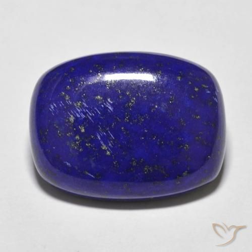 16.22ct 天然 ダークブルー ラピスラズリ, クッション, オペーク