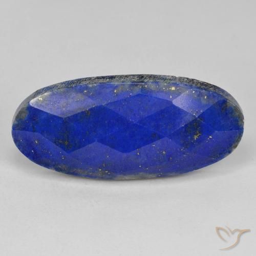 29.21ct 天然 ネイビーブルー ラピスラズリ, 楕円形, オペーク