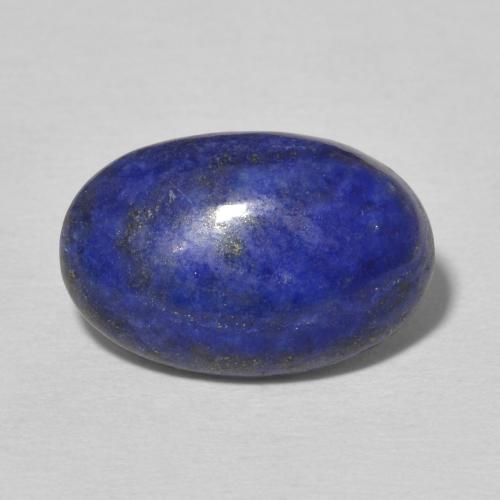 6.86ct 天然 エレクトリックブルー ラピスラズリ, 楕円形, オペーク
