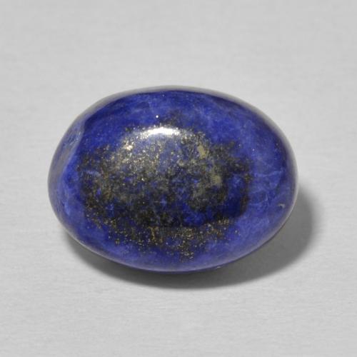 7.23ct 天然 濃いエジプシャンブルー ラピスラズリ, 楕円形, オペーク