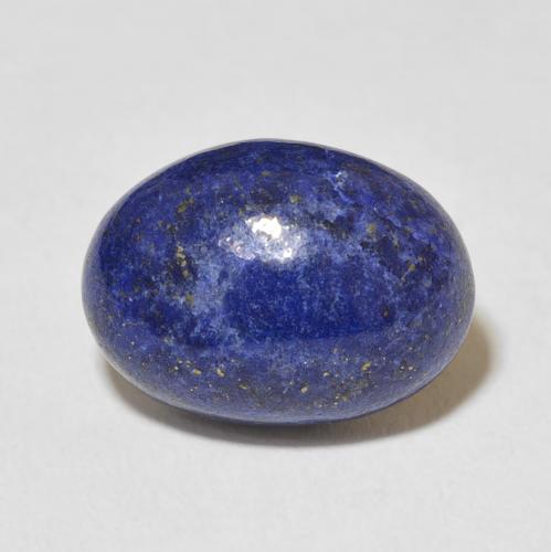 7.84ct 天然 濃いエジプシャンブルー ラピスラズリ, 楕円形, オペーク
