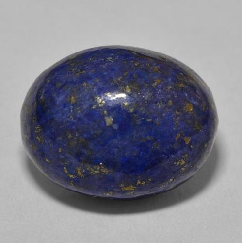 18.38ct 天然 ダークブルー ラピスラズリ, 楕円形, オペーク