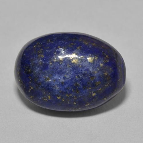 13.24ct 天然 ダークブルー ラピスラズリ, 楕円形, オペーク