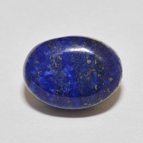 13.11ct 天然 ダークブルー ラピスラズリ, 楕円形, オペーク