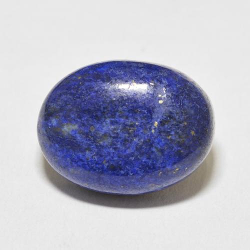 17.44ct 天然 ダークブルー ラピスラズリ, 楕円形, オペーク