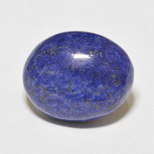 15.26ct 天然 濃いエジプシャンブルー ラピスラズリ, 楕円形, オペーク