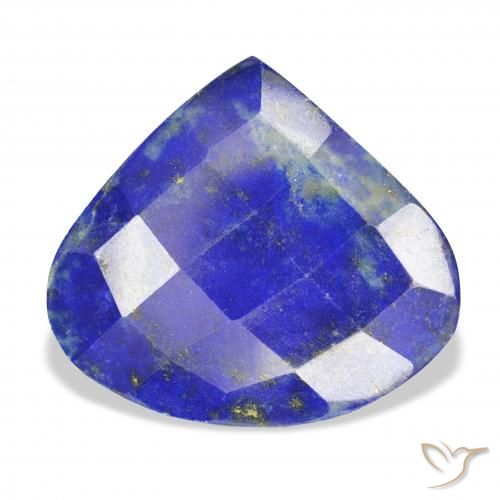 22.58ct 天然 ディープブルー ラピスラズリ, 洋梨の形, オペーク