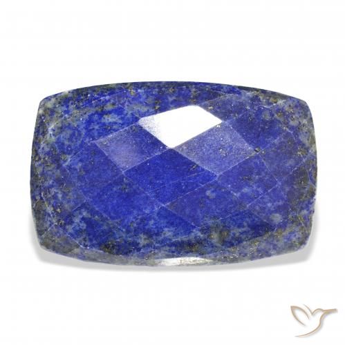 61.80ct 天然 ネイビーブルー ラピスラズリ, クッション, オペーク