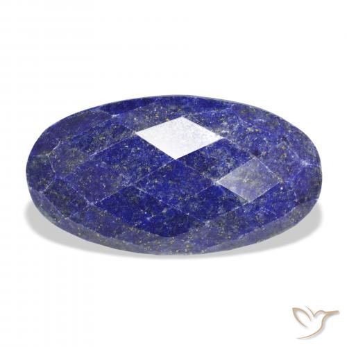 35.60ct 天然 ディープブルー ラピスラズリ, 楕円形, オペーク