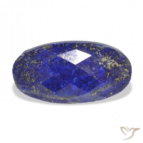 26.18ct 天然 ネイビーブルー ラピスラズリ, 楕円形, オペーク