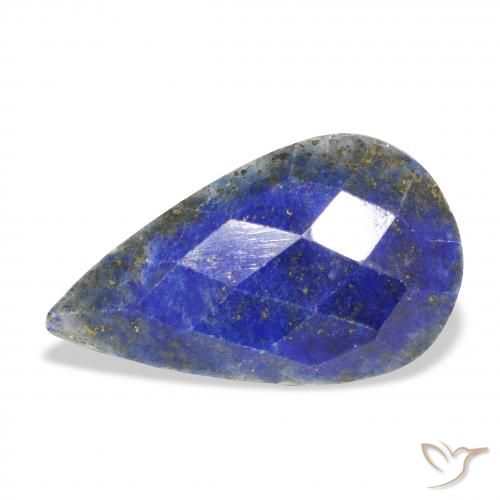 18.64ct 天然 ダークブルー ラピスラズリ, 洋梨の形, オペーク