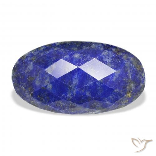 22.85ct 天然 ダークブルー ラピスラズリ, 楕円形, オペーク