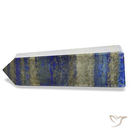 450.31カラットの天然ネイビーブルーラピスラズリ、ファンシーシェイプ、オペーク