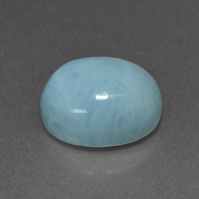 4.71カラットの天然ブルーラリマー（11.1×9.1 mm・オーバルカット）