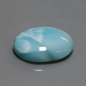 15.80カラットの天然ブルーラリマー（20.2×15.2 mm・オーバルカット）