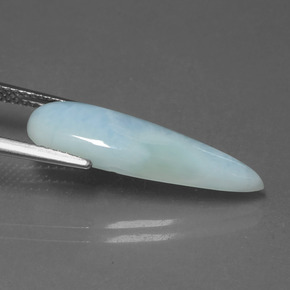 4.72カラットの天然ブルーラリマー（24.4×7.4 mm・洋梨の形）