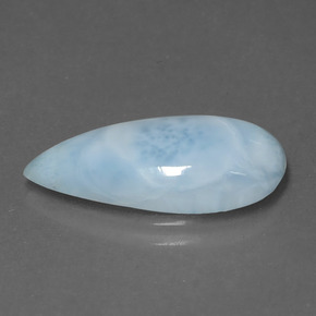 4.51カラットの天然ブルーラリマー（19×9.5 mm・洋梨の形）