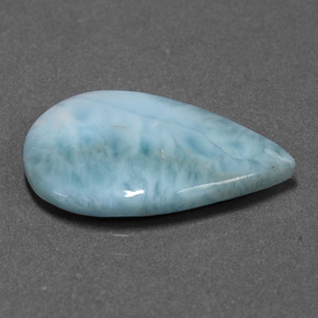 6.15カラットの天然ブルーラリマー（20.2×13 mm・洋梨の形）