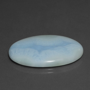 28.88カラットの天然ブルーラリマー（33.5×22.1 mm・オーバルカット）