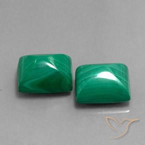 Shop natural 13.50ct グリーン マラカイト gems, バゲット, from コンゴ at GemSelect. In stock, global shipping!