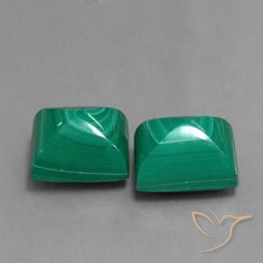 Shop natural 15.78ct グリーン マラカイト gems, バゲット, from コンゴ at GemSelect. In stock, global shipping!